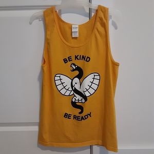 Yellow Graphic Tank Printed on Gildan Ultra Cotton